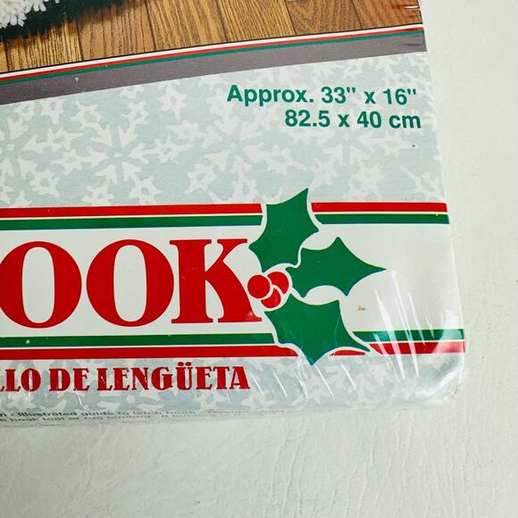 Wonder Art Holiday Latch Hook Snowmen Vintage Christmas Rug Decoration Crafts - Picture 4 of 6